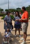 Family Outside the Entrance to Animal Kingdom
